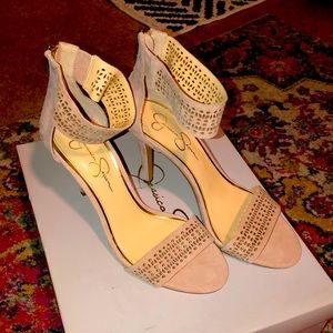 Jessica Simpson Powder Nude Heels